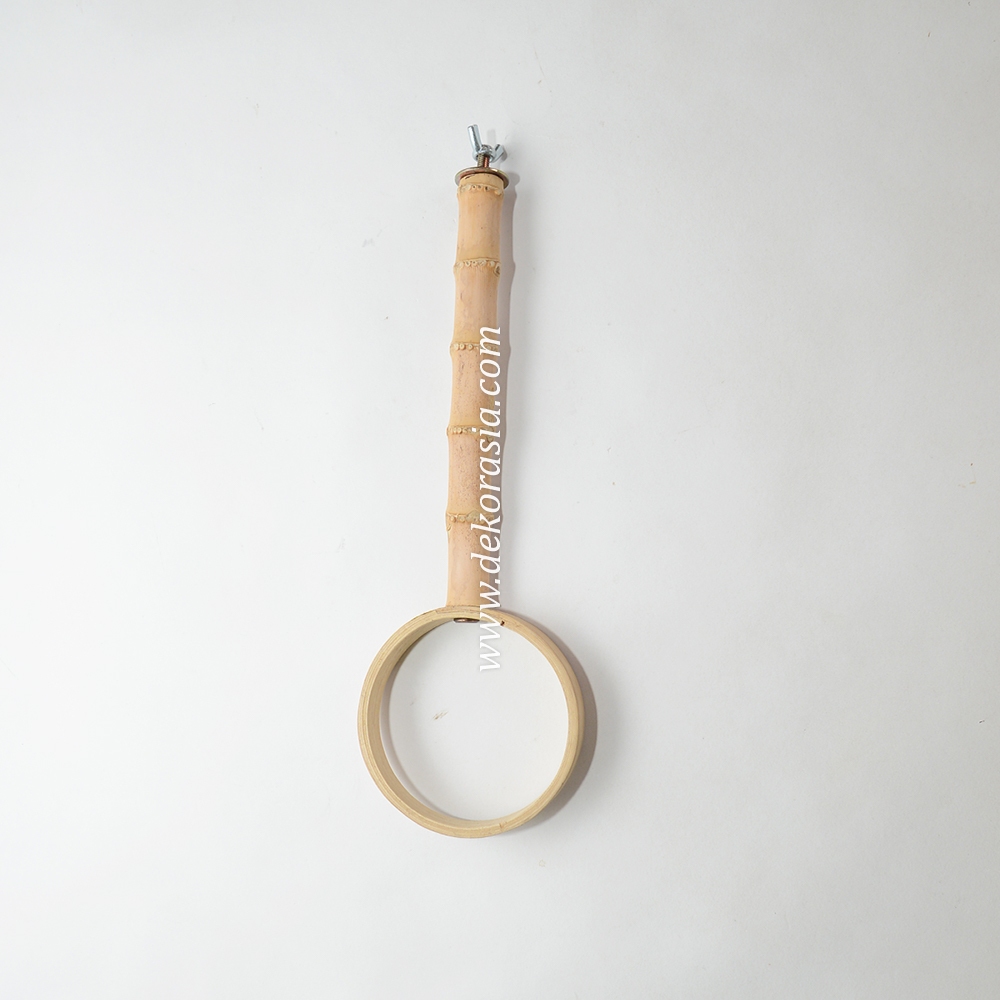 The Bird Perch is crafted from high-quality, sturdy bamboo and Bamboo cendani